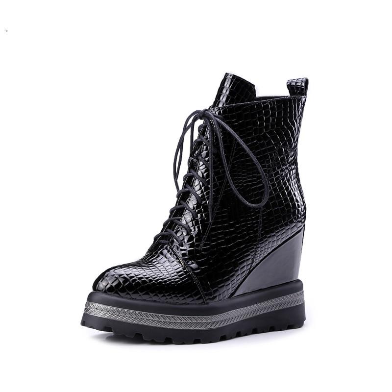 Sznurowane, nowe, spiczaste buty Martin na wysokim obcasie, gruby obcas, nie męczące, buty z europejskim zamkiem błyskawicznym, do połowy łydki, damskie buty