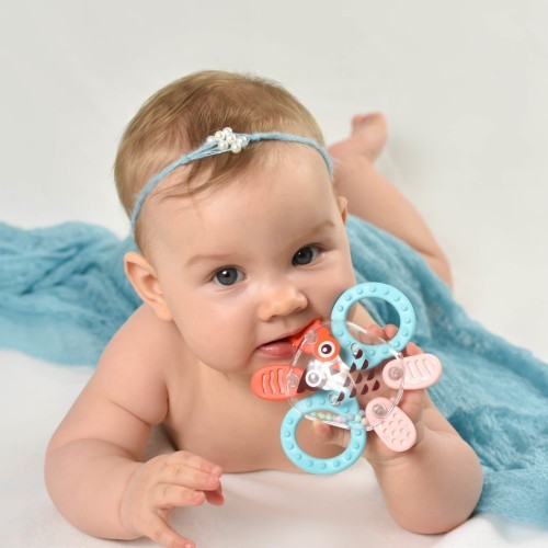 Akuku, grzechotko-gryzak Kosmo, 1 szt.