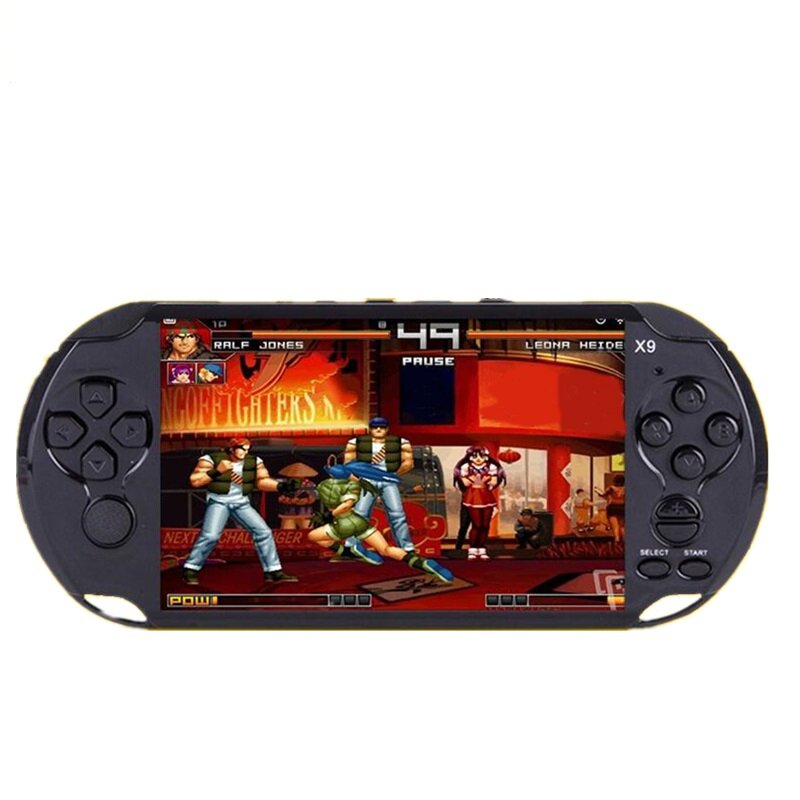 Newest 5.0 Large Screen Handheld Game Player Support TV Out Multimedia Video Game Console for GBA NEShundreds free games