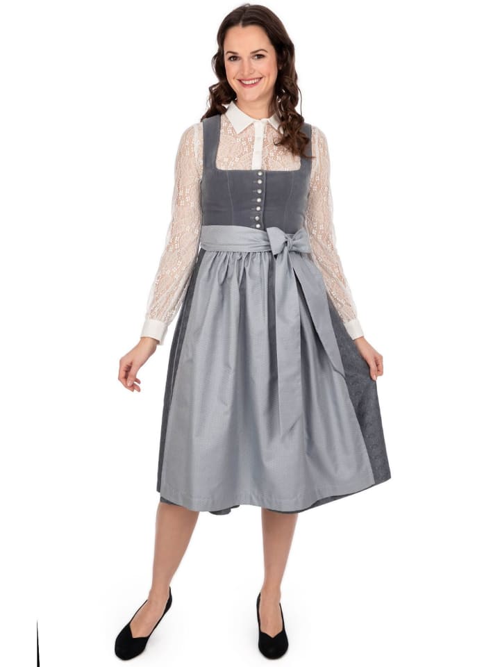 MarJo Midi Dirndl MARLENE in denim günstig kaufen
