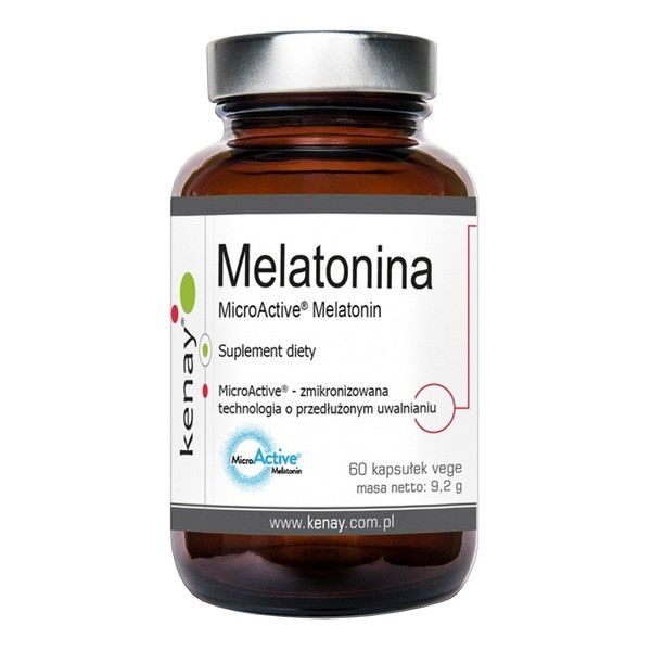 KENAY Melatonina MicroActive Melatonin, kapsułki, 60 szt.