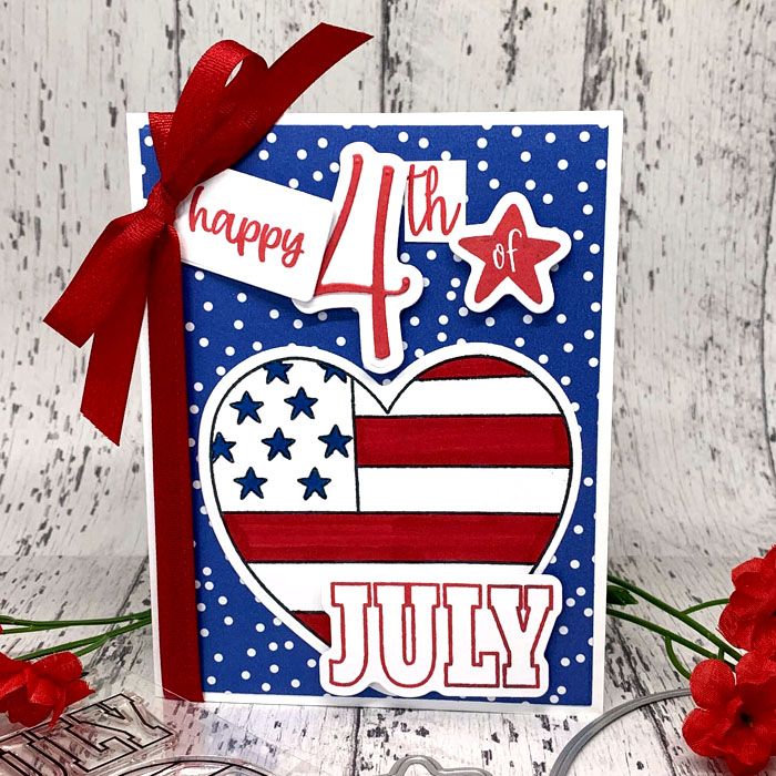 FourthofJuly2stamp Clear Stamp Set