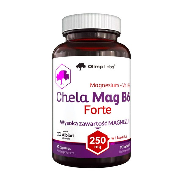 Olimp Labs Chela-Mag B6 Forte, kapsułki, 90 szt.