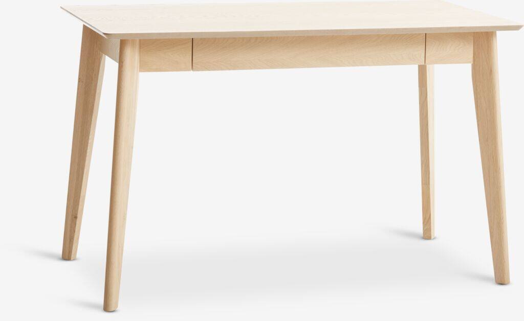 KALBY skrivebord 60x120 lys eg