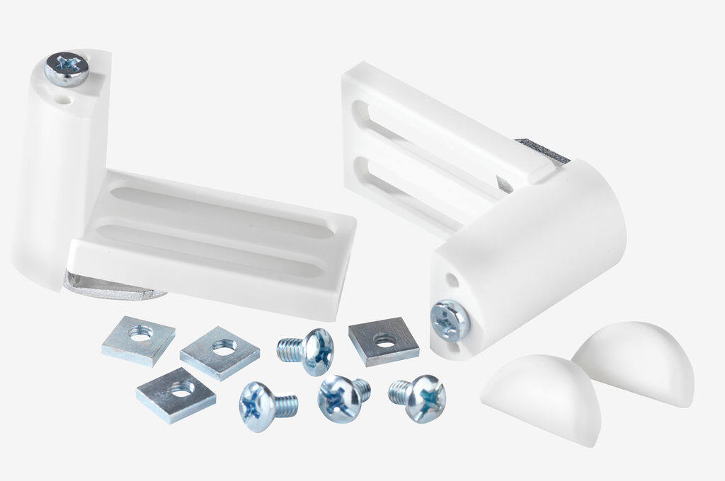 UPVC vinduesinstallationssæt 2 stk./pakke