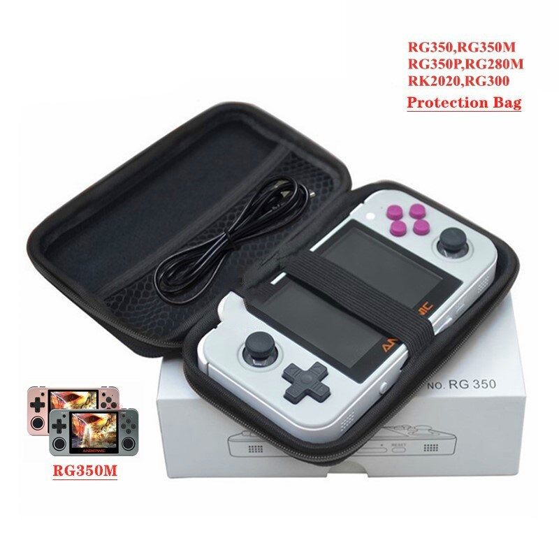 Portable Protection Bag For RG350P RG300X RG351V Retro Game Console RG351P RG300 LDK and PocketGo Handheld Case