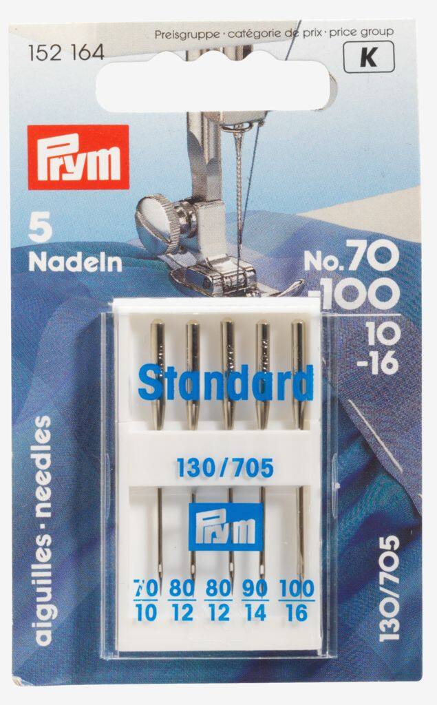 Symaskinenåle nr. 70-100 5 stk/pakke