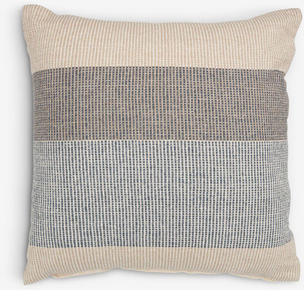 BERGFLETTE Pyntepude BERGFLETTE 45x45 beige/blå