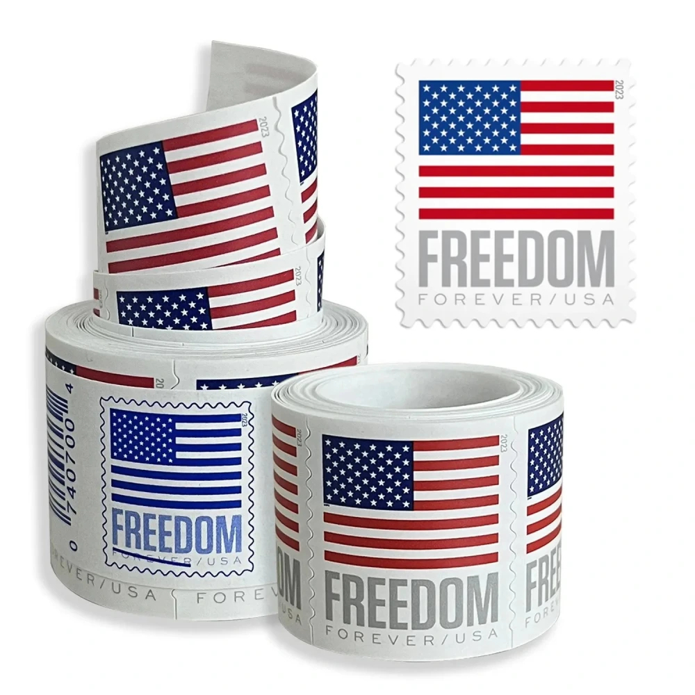 2023 US Flags Freedom Booklets Rolls