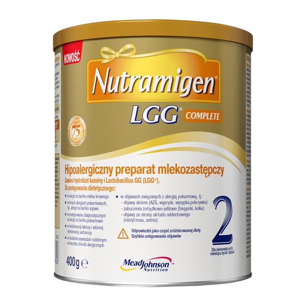 Nutramigen 2 LGG Complete, proszek, 400 g
