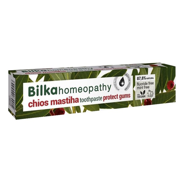 Bilka Homeopathy, pasta do zębów, Chios Mastyks, bez fluoru, 75 ml