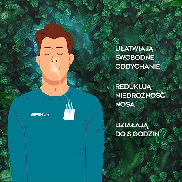 Amolowe plastry aromatyczne, 5 szt.