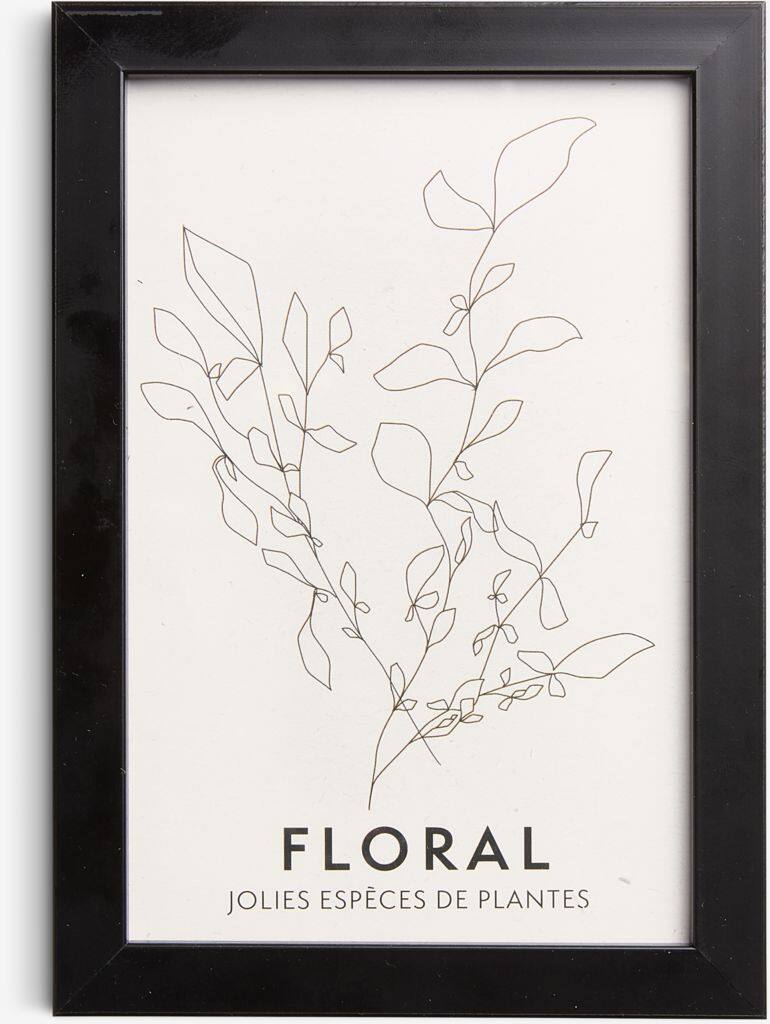 VALTER VALTER ramme 10x15cm sort