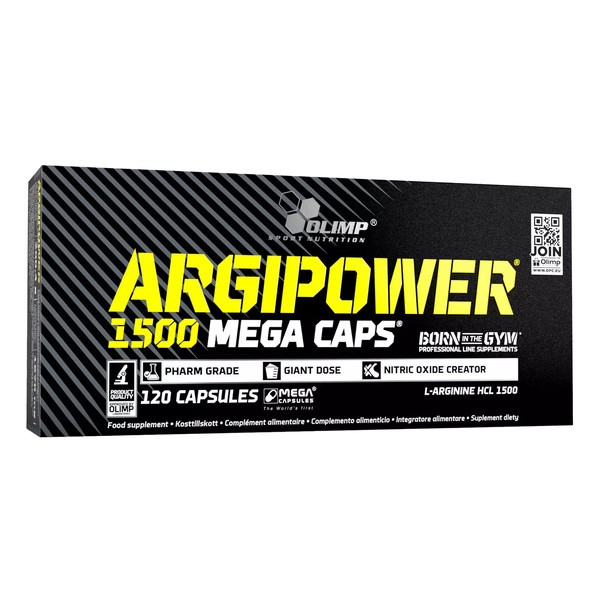 Olimp ArgiPower 1500 Mega Caps, kapsułki, 120 szt.