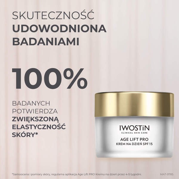 Iwostin Age Lift Pro, krem na dzień SPF 15, 50 ml