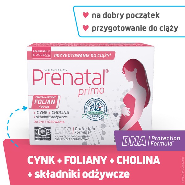 Prenatal Primo, kapsułki, 30 szt.