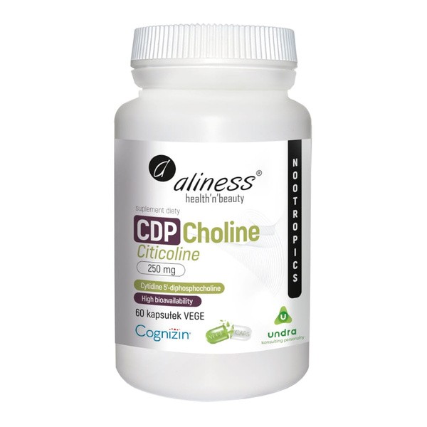 Aliness CDP Choline 250 mg, kapsułki, 60 szt.