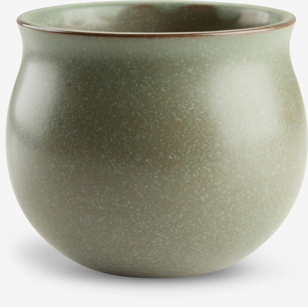 BJARNE Urtepotte BJARNE Ø13xH11cm grøn