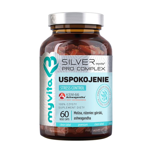 MyVita Silver Pro Complex Uspokojenie, kapsułki, 60 szt.