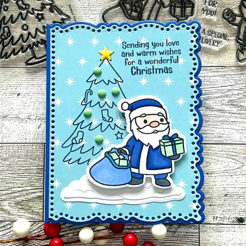 moresantas2stamp Clear Stamp Set