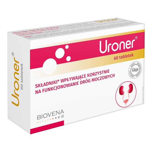 Uroner, tabletki, 60 szt.