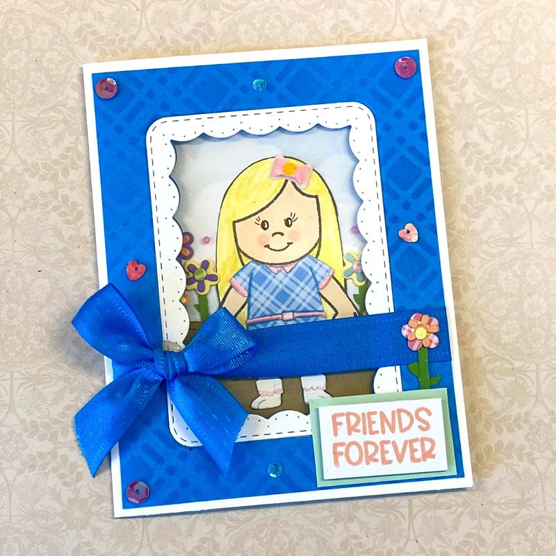 Little Peeps Kirstin Clear Stamp Set