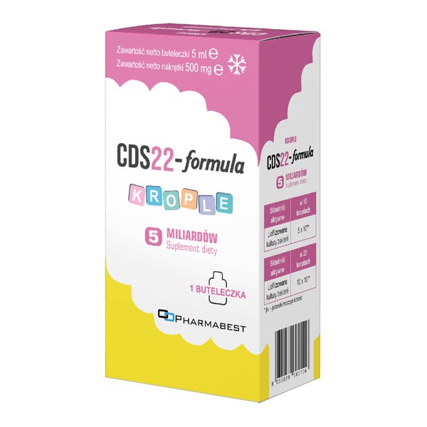 CDS22-formula 5 mld (dawniej Vivomixx), krople, 5 ml