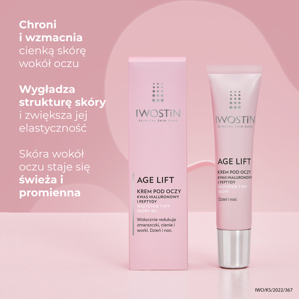 Iwostin Age Lift, krem pod oczy, 15 ml