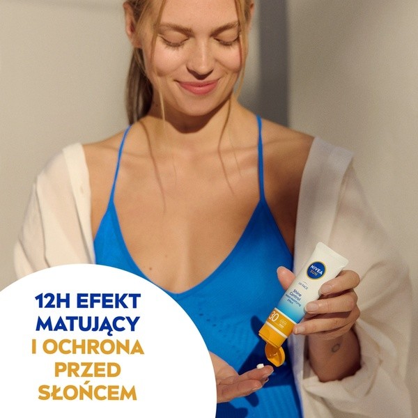 Nivea Sun Shine Control, matujący krem do twarzy SPF 30, 50 ml