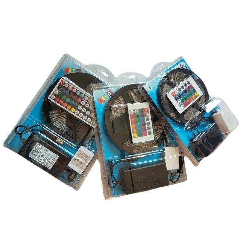 Striscia LED RGB SMD2835 3528 multicolore, dimmerabile, impermeabile IP65 per feste, 8 mm, 10 mm