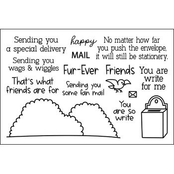 morebigmailbox2stamp Clear Stamp Set