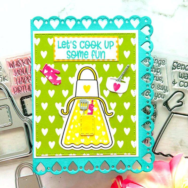 Apron Extras Clear Stamp Set