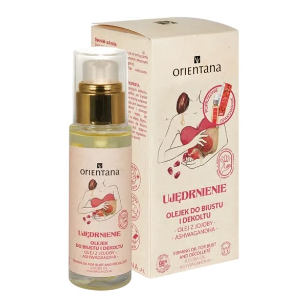 Orientana Ujędrnienie, olejek do biustu i dekoltu, 30 ml