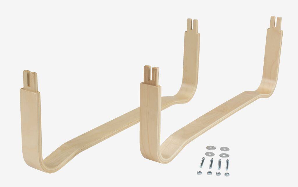 SOLA bøjler 75cm SOLA birk 2 stk/pakke