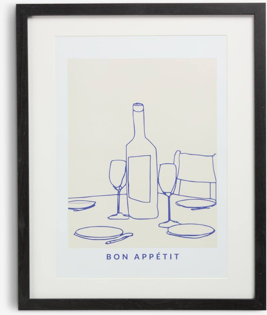 OSCAR OSCAR ramme 40x50cm sort A3-format med passepartout