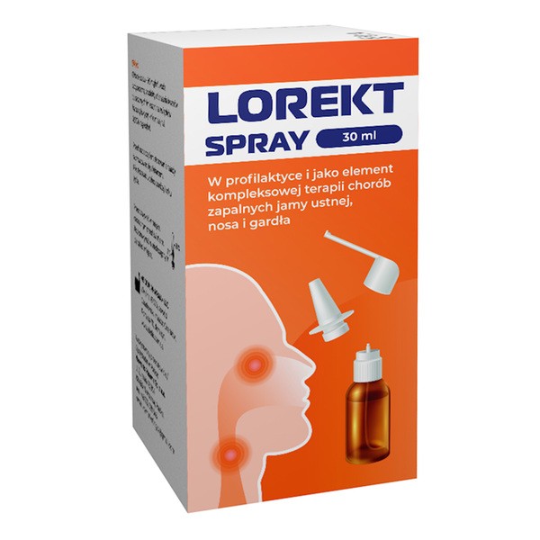 Lorekt, spray, 30 ml