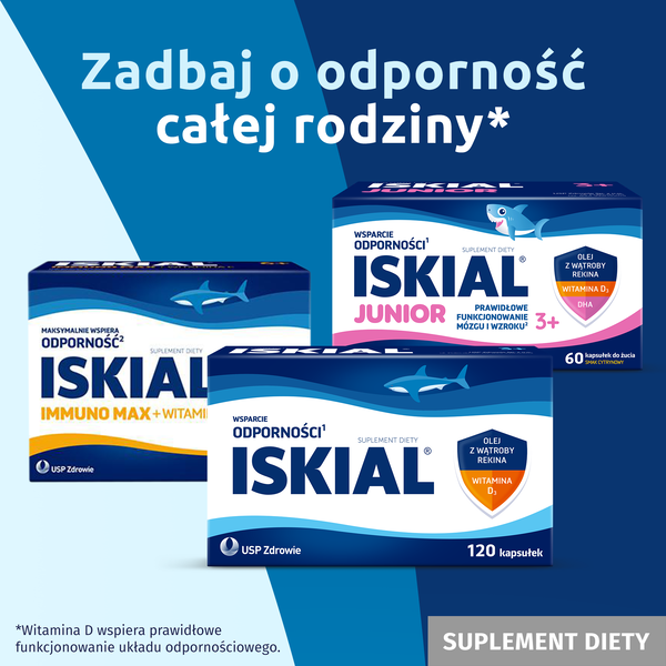 Iskial MAX + Czosnek, kapsułki, 120 szt.