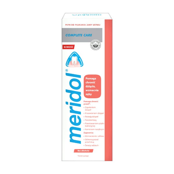 Meridol Complete Care, płyn do płuknia jamy ustnej, 400ml
