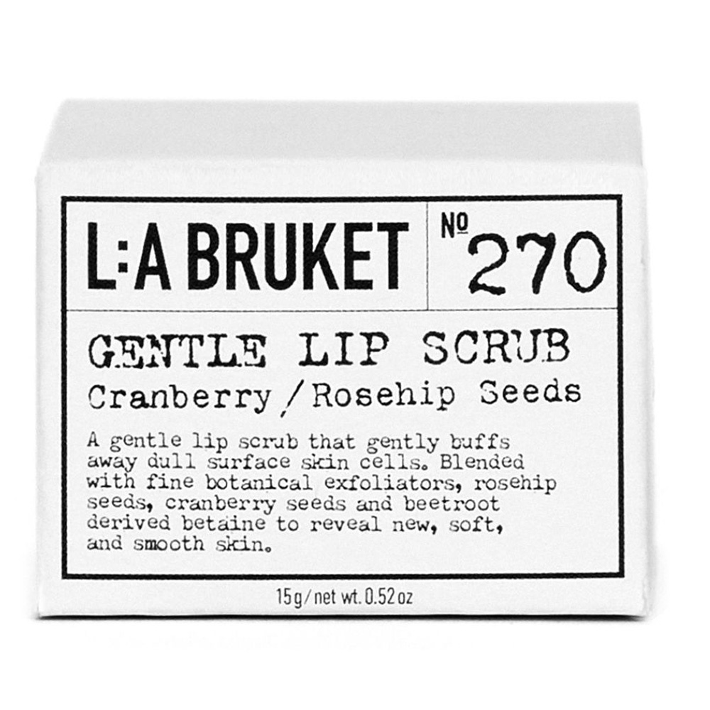 L:A Bruket Lip Scrub 270 Gentle CosN (15 ml)