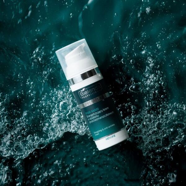 Bielenda Professional SupremeLab For Man, energetyzujący krem o działaniu przeciwzmarszczkowym, 50 ml