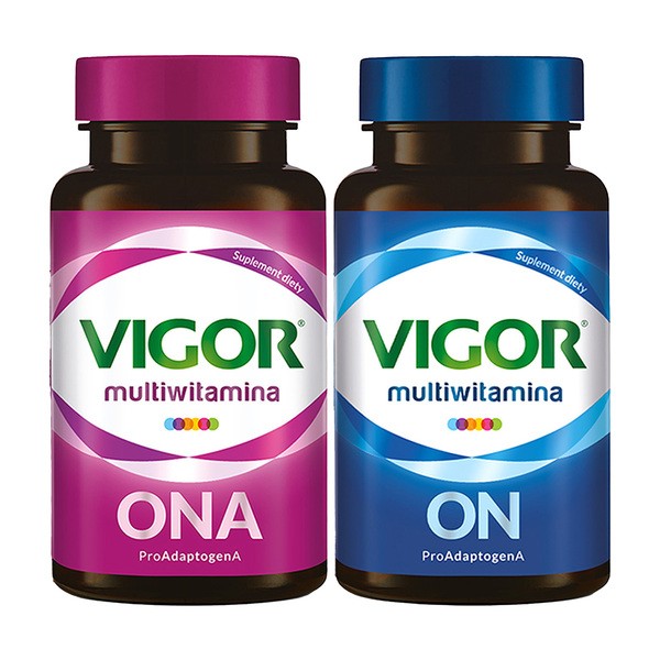 Zestaw Vigor Ona + On, multiwitaminy, 60 sztuk