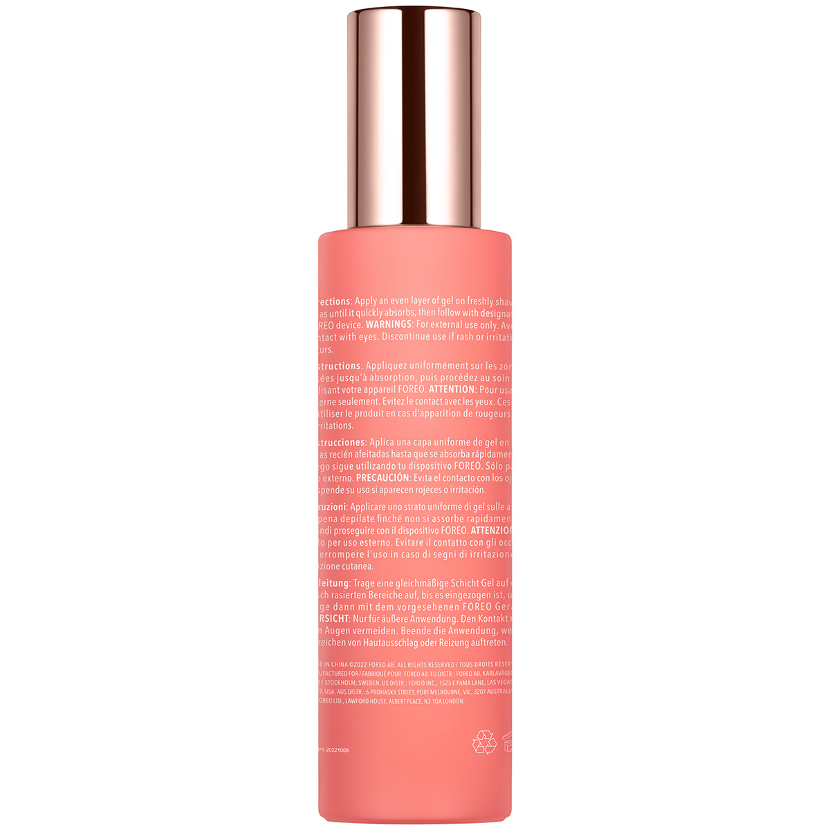 Foreo PEACH™ Cooling Prep Gel (100 ml)