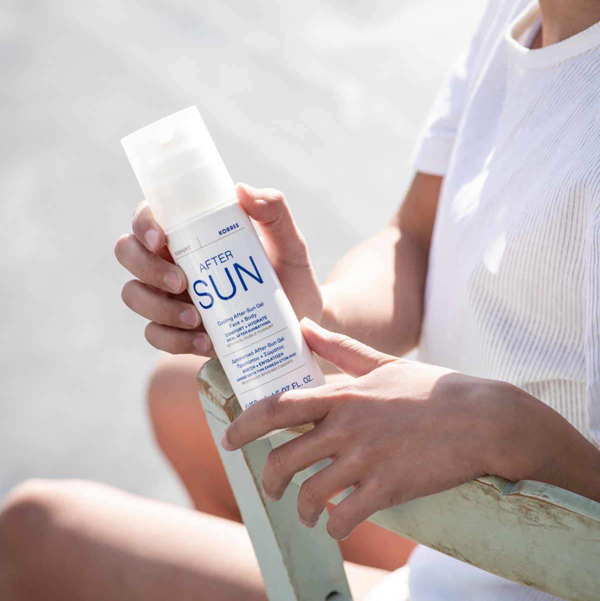 KORRES Yoghurt Cooling After-Sun Gel Face & Body (150 ml)