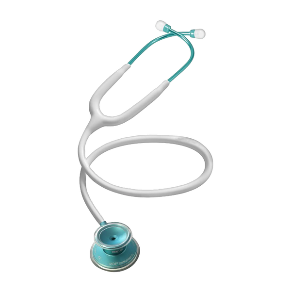 MDF 747XP  Deluxe Dual Head -Aqua - White (MDF29) Stetoskop internistyczny