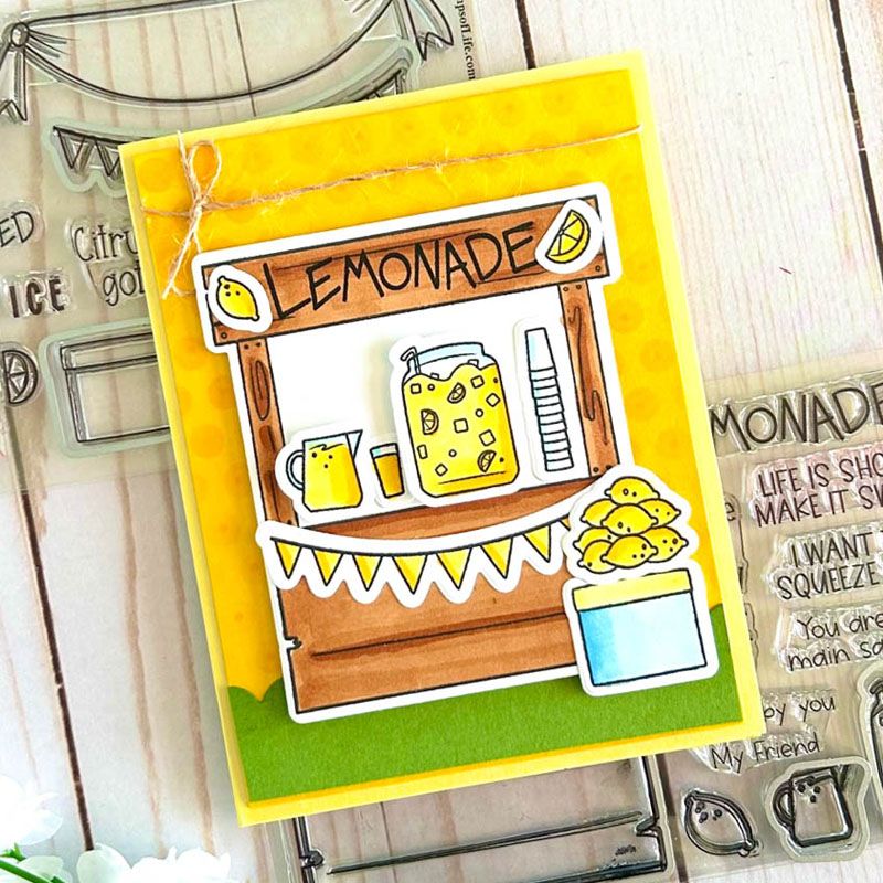 lemonadestand2stamp Clear Stamp Set