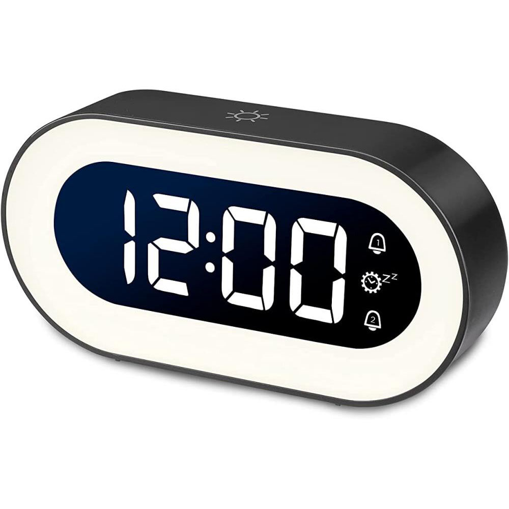 Sveglia digitale con luce notturna