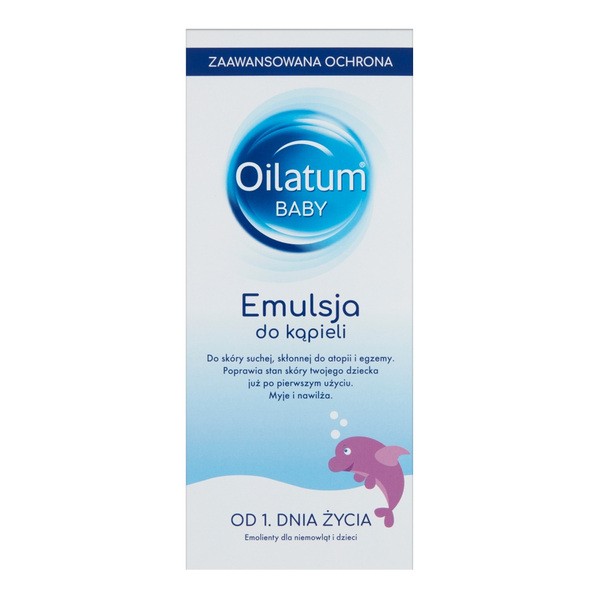 Oilatum Baby, Zaawansowana Ochrona, emulsja do kąpieli, 500 ml