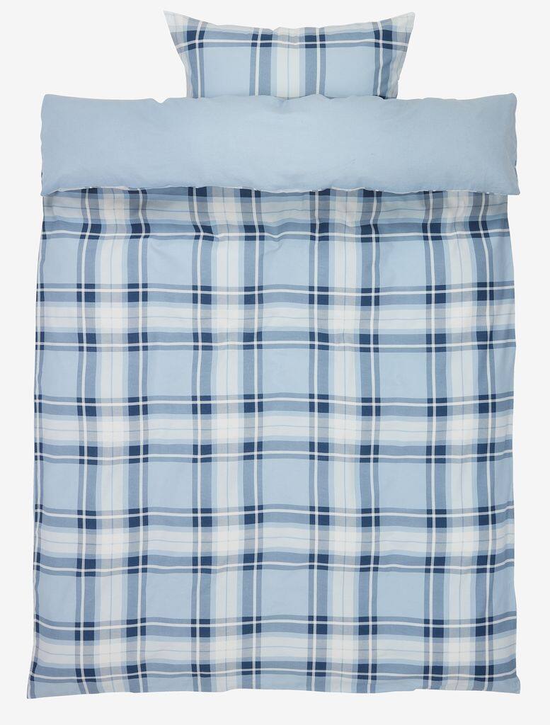 FRANCISKA basic FRANCISKA flannel sengesæt 140x200 blå