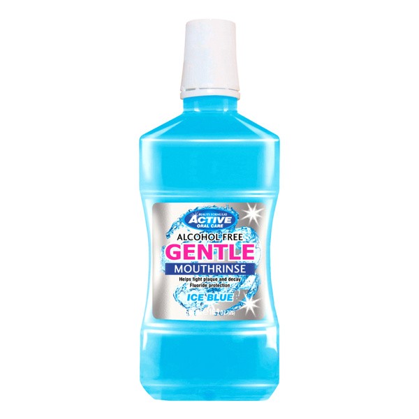 Active Ice Blue, płyn do płukania jamy ustnej, bezalkoholowy, 500 ml