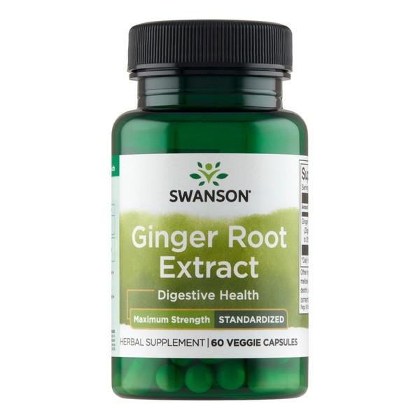 Swanson Imbir Forte ekstrakt, kapsułki, 60 szt.